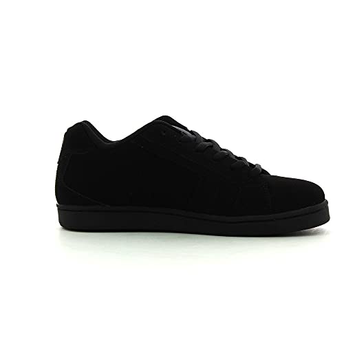 DC mens Net Skate Shoe, Black/Black/Black, 13 US