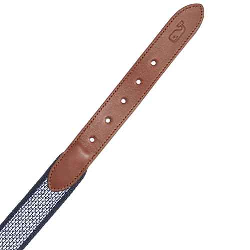 vineyard vines Men's Micro Whale Classic Canvas Club Belt