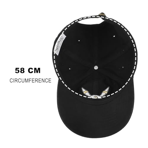 Bioworld Pok?mon Umbreon Face Black Unstructured Baseball Cap