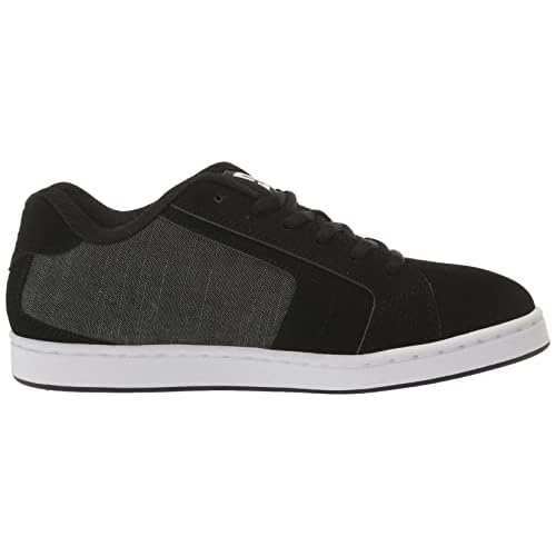 DC Shoes Net- Black/Armor/Black- 8.5