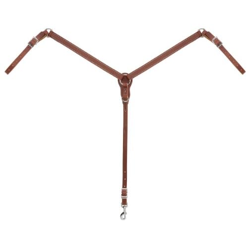 Weaver Leather Slim Ring-in-Center Pony Breast Collar, Sunset