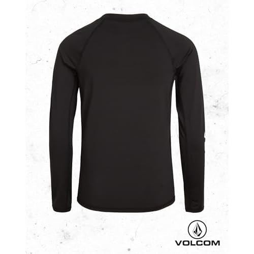 Volcom Boys Swim Shirt - UPF 50+ Long Sleeve Rash Guard for Boys - Quick Dry Kids Swimwear Sun Protection Swim Shirts