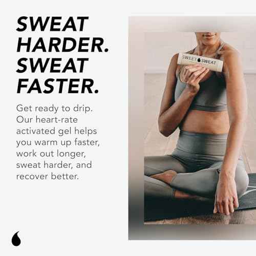 Sports Research Sweet Sweat 'Workout Enhancer' Gel - Maximize Your Exercise & Sweat Faster - 6.4oz Stick