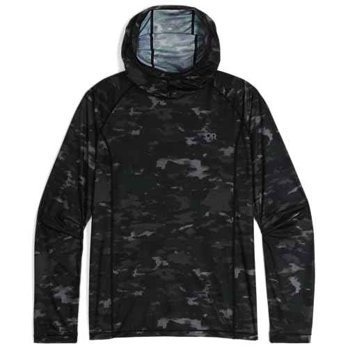 Outdoor Research Men¡¯s Echo Printed Hoodie ? Quick Drying Sweatshirt