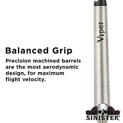 Viper Sinister 95% Tungsten Steel Tip Darts