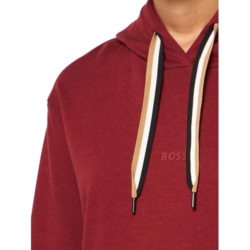 BOSS Women's Interlock Cotton Jersey Hoodie