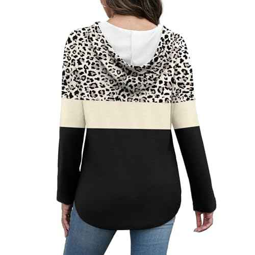 Bofell Hoodies for Women Long Sleeve Shirts Fall Clothes 2025 Outfits Crewneck Sweatshirts Winter Fashion Clothing