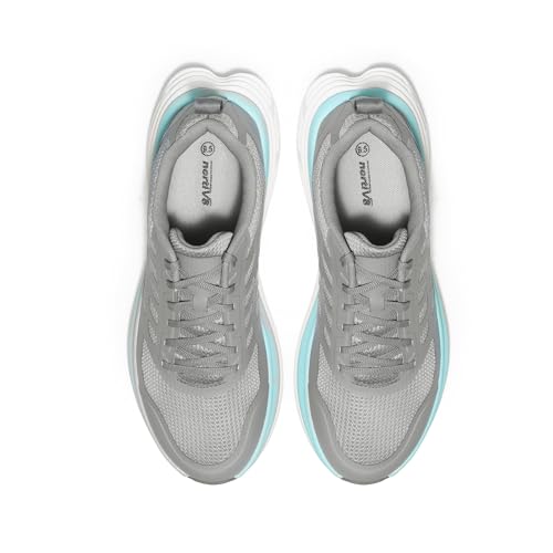 NORTIV 8 Men's Walking Running Tennis Cushioning Shoes ActiveFloat Non Slip Athletic Gym Workout Jogging Comfortable Sneakers