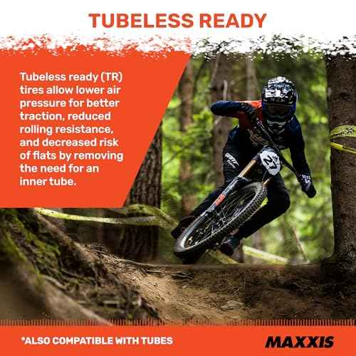 MAXXIS Minion DHF - Dual Compound - 20, 24, 26, 27.5, 29 - EXO - E25 Rating, Tubeless | Gold Standard of Gravity Focused Tread, Size 26x2.30 - EXO, E25