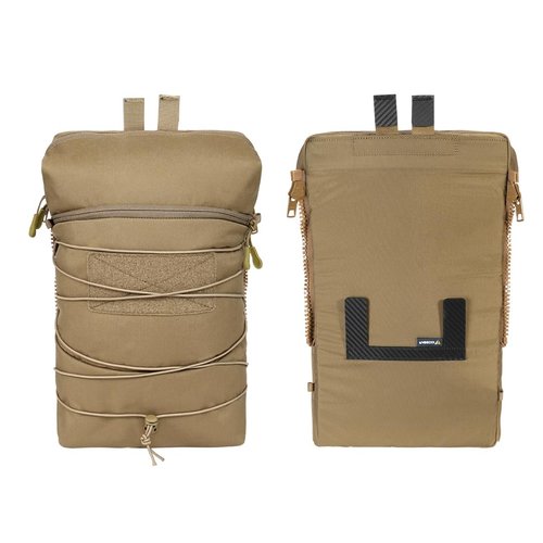 IDOGEAR Tactical Hydration Pack for 2L Hydration Water Bladder Outdoor Hiking Airsoft Water Bladder Carrier for Vest JPC2.0 Backpack(Coyote Brown)