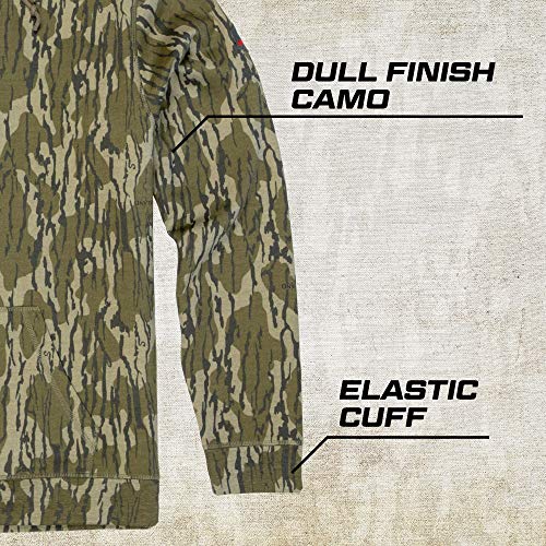 Mossy Oak Mens Camo Hunting Hoodie Vintage