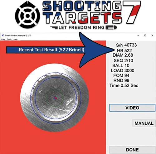 AR500 Steel Shooting Targets - 9mm Pistol & Handgun Gong - 1/4 Inch Laser Cut, Zinc Plated