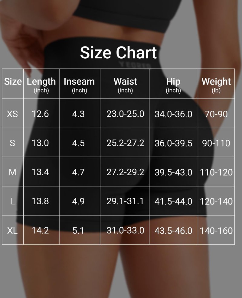 YEOREO Hidden Scrunch Workout Shorts Vision Women Seamless Gym Shorts High Waist Yoga Shorts Scarlet M
