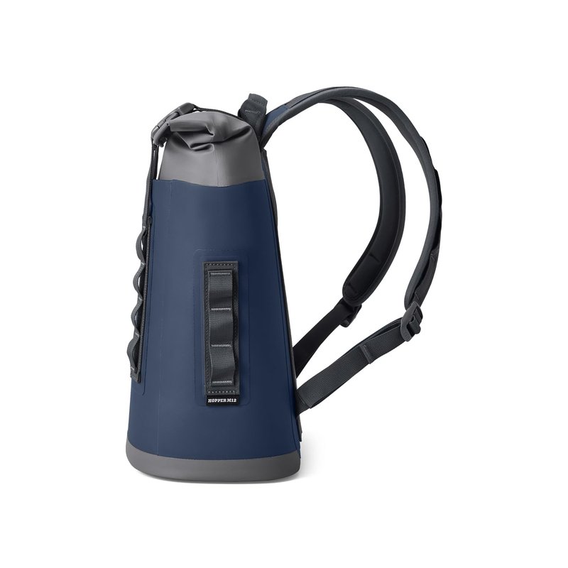 YETI Hopper M12 Backpack Soft Sided Cooler with MagShield Access, Navy