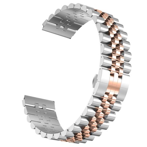 GTX13, GTX12 Smart Watches Band,Lamshaw 22mm Solid Stainless Steel Heavy Band with Butterfly Folding Clasp Link Bracelet Compatible With GZC GTX13, GTX12, ENOMIR GTX12, Tensky GTX12, uaue T60, QXQ