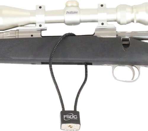 FSDC Gun Cable Lock 15" - California DOJ Approved, Scratch-Resistant with 2 Keys