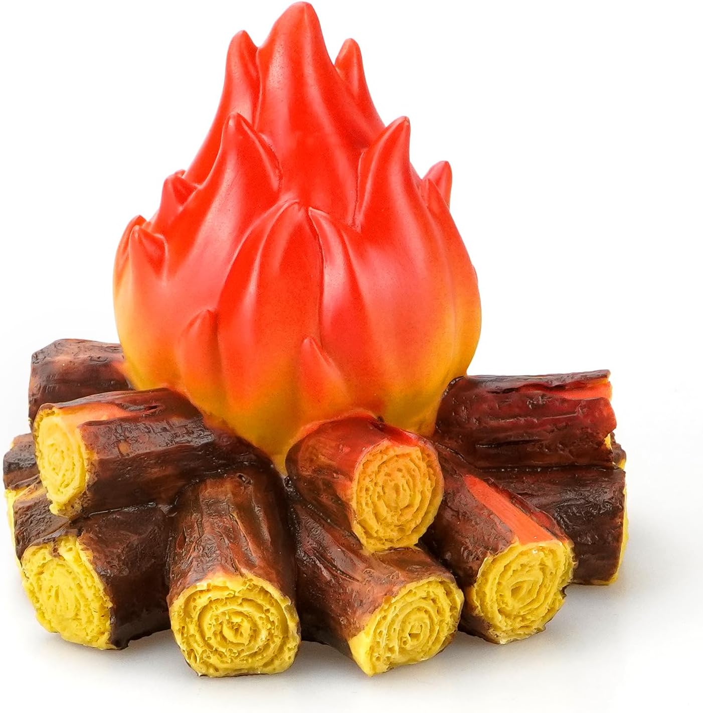 Bestview 3D LED Fake Campfire Night Light - Realistic Flameless Fire Pit Lamp for Halloween & Christmas Decor