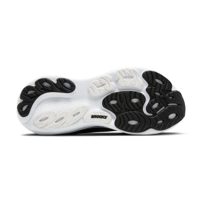 Brooks Womens Adrenaline GTS 25, Black/Grey/White 8 Medium