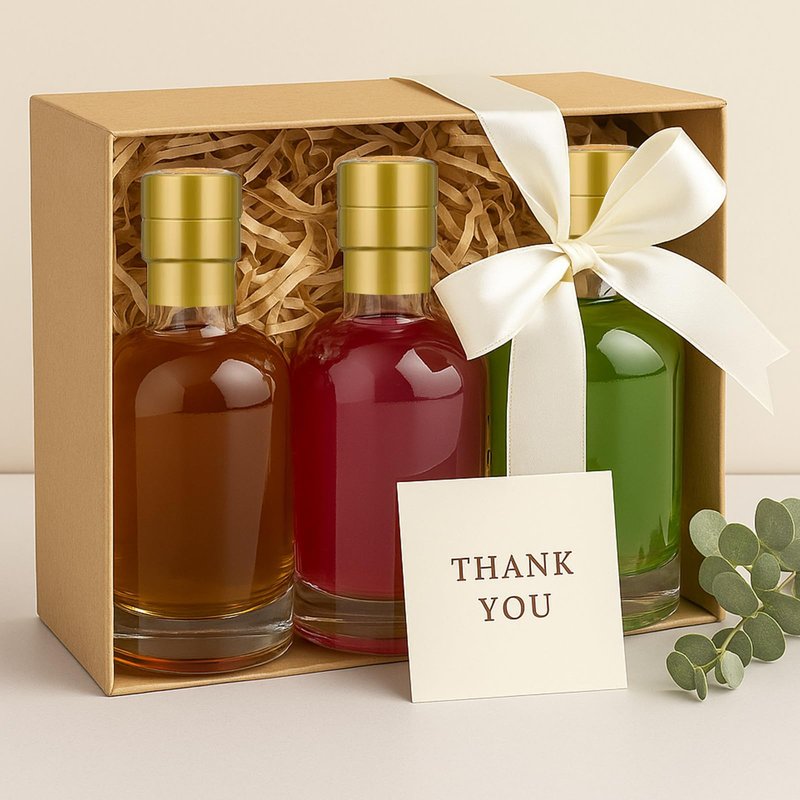 TBWIND 12 Pack 6 oz/200ml Clear Glass Bottles with T-Top Cork Stoppers, Small Refillable Bottles for Homemade Liquor, Vanilla Extract, Oil, Vinegar & Gift Favors