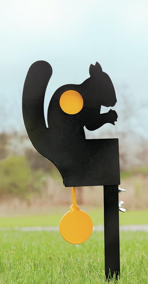 Crosman Metal Squirrel Reset Target - Durable Shooting Practice for All Ages