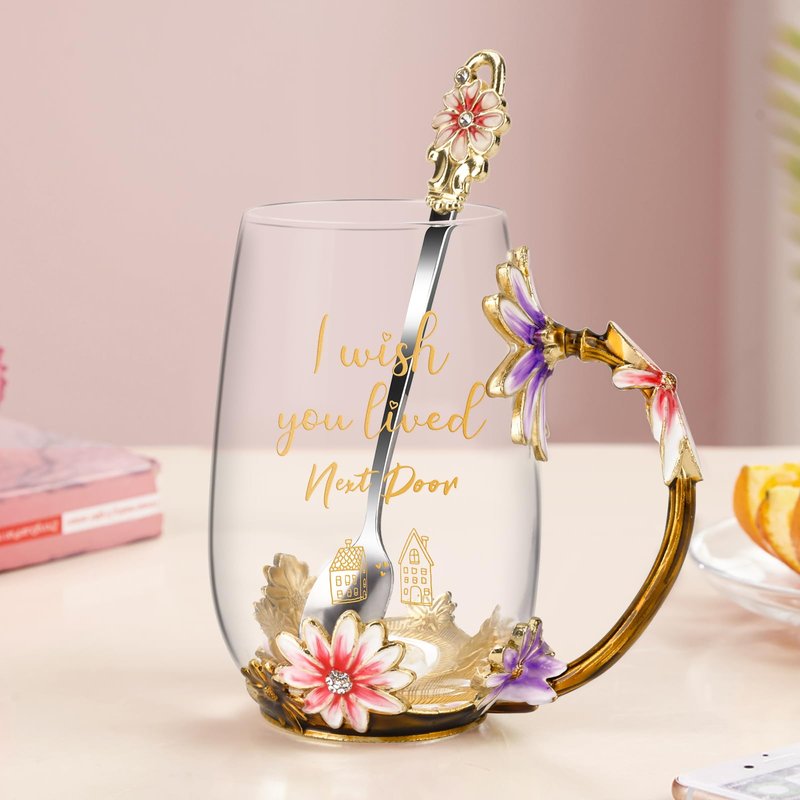 Friendship Gifts for Friends Best Friend Birthday Gifts for Women,Her,BFF,Sisters,Besties Unique Tea Cup