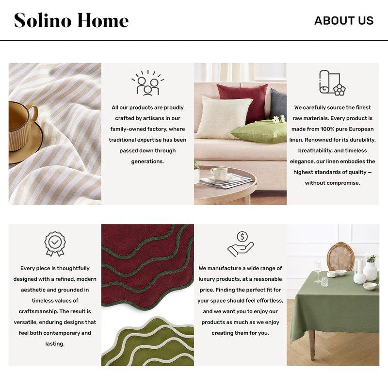 Solino Home Linen Checkered Table Runner 108 Inches Long - 100% Pure Linen Red and Green Buffalo Check Table Runner 14 x 108 Inch Ideal for Dining