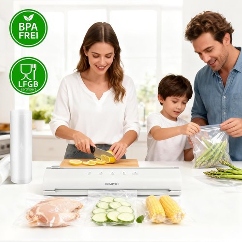 FoodSaver Vacuum Sealer Rolls - 2 Pack BPA-Free 8" x 16' Bags for Food Storage & Sous Vide Cooking