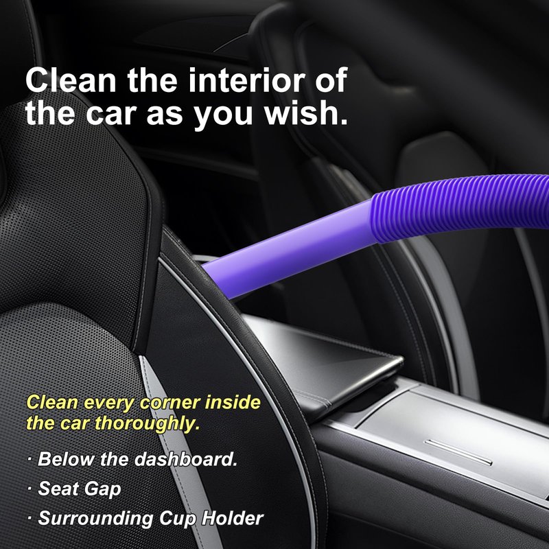 Dryer Lint Vacuum Attachment Compatible with Dyson V15 V12 V11 V10 V8 V7 Gen5 Cordless Vacuum Cleaner, Flexible Dryer Vent Cleaner Kit Lint Removal Tool Purple (【V7V8-V15】Dryer Lint Vacuum Attachment)