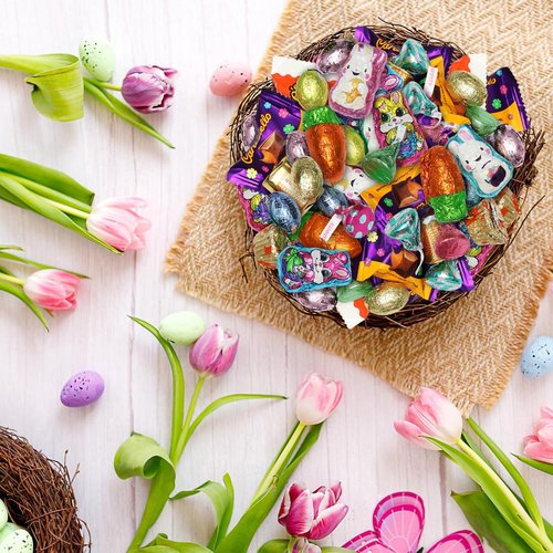 Bulk Chocolate Candy Mix - 1.5 Pound Assorted Individually Wrapped Chocolate Candies Variety Pack For Parties, Gifts & Treats