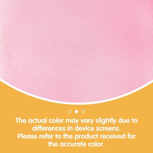 BRILLMAX 4 Pack Pink Tablecloths 90 x 156 Inch for 8ft Rectangle Tables - 150 GSM Polyester Fabric, Floor Length Drop, Water, Stain & Wrinkle Resistant Cloth Cover for Wedding Reception Banquet