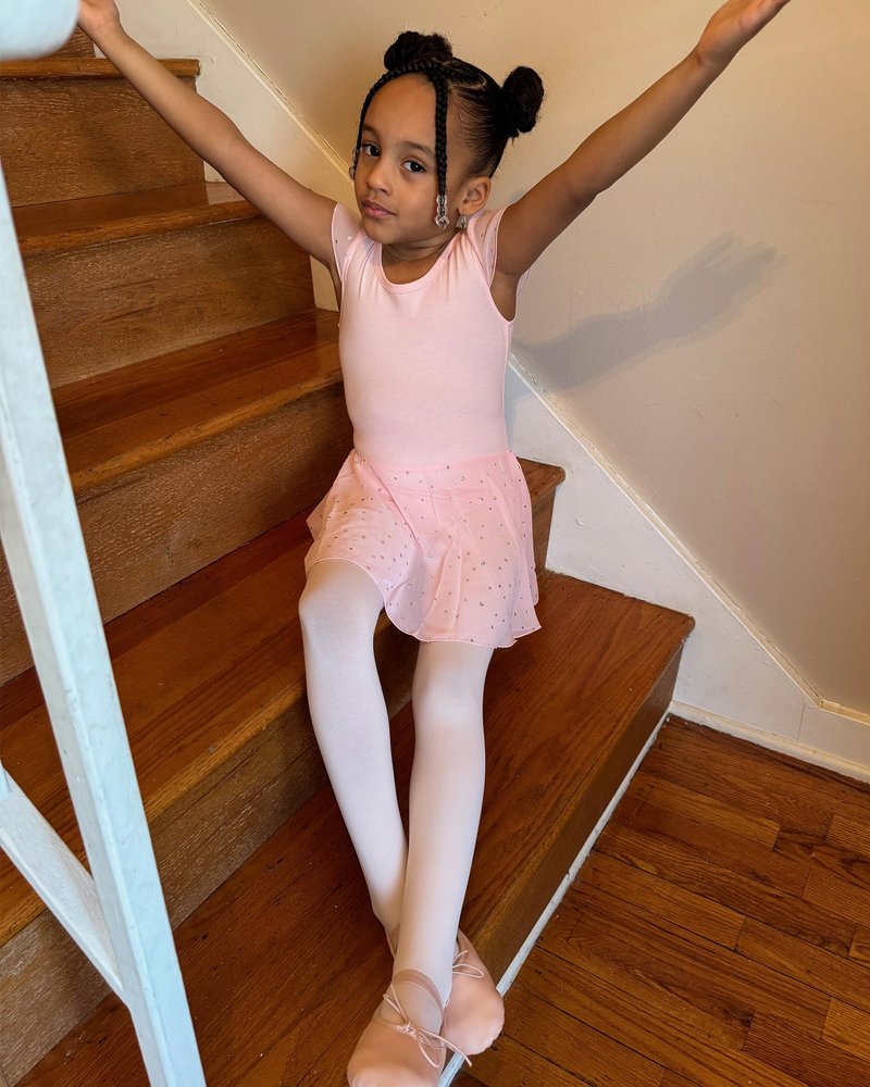 Stelle Girls' Ultra Soft Pro Dance Tight/Ballet Footed Tight(Toddler/Little Kid/Big Kid),2WT,XXS