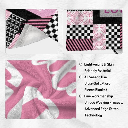 CUJUYO Christian Blanket for Women - Inspirational "I Am a Child of God" Design | 60"x50" Size