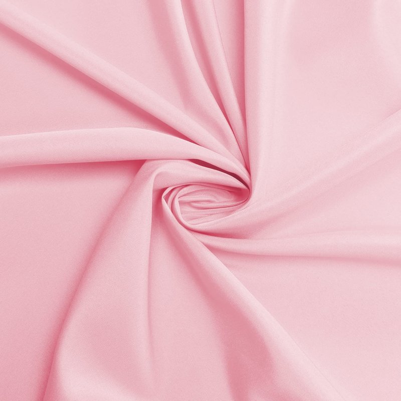 sancua Rectangle Tablecloth - 90 x 132 Inch - Stain and Wrinkle Resistant Washable Polyester Table Cloth, Decorative Fabric Table Cover for Dining Tables, Buffet Parties and Camping, Pink