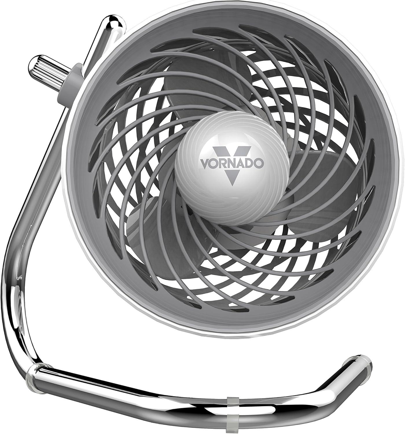 Vornado Pivot Personal Air Circulator - Portable Desk Fan with Powerful Airflow | Ice White