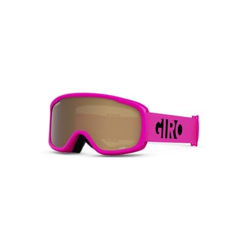 Giro Launch Combo Pack Ski Helmet - Snowboarding Helmet with Matching Goggles Matte Glacier Rock/Pink Black Blocks S (52-55.5CM)