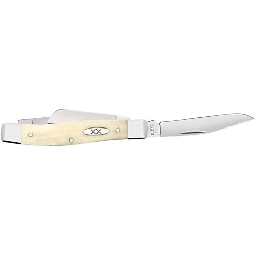 Case Cutlery CA13311: Medium Stockman NAT Bone