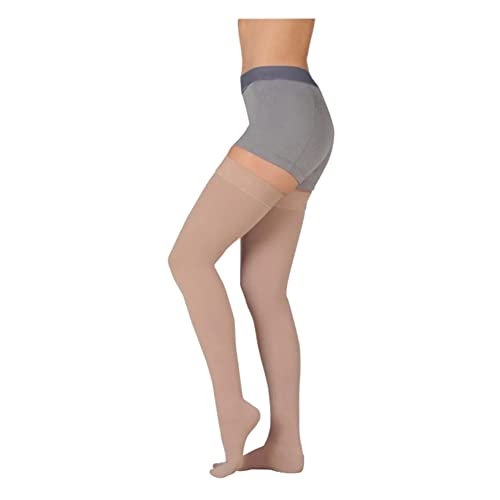 Juzo Basic 4411ag 20-30mmhg Thigh-High Closed Toe Compression Stocking