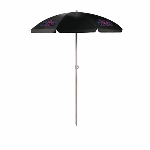 PICNIC TIME Outdoor Canopy Sunshade Beach Umbrella 5.5', Small Patio Umbrella, Beach Chair Umbrella