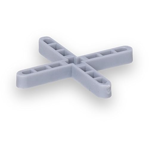 BARWALT Precision Leave-in-Tile Spacers, 1/8 Inch, 1000 Pack, Tile Leveling, 3TSX