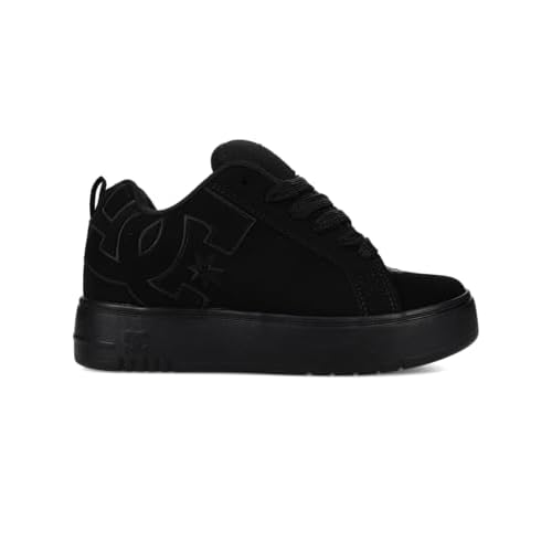 DC Shoes Women's Court Graffik Platform Sneaker