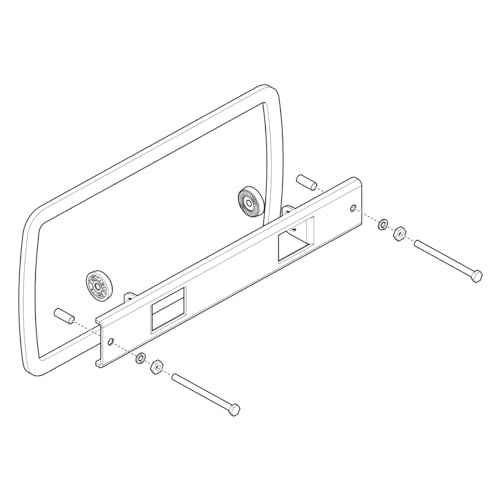 Humminbird 740200-1 IDMK H7R2 - in-Dash Mounting Kit Helix 7 G4N Models