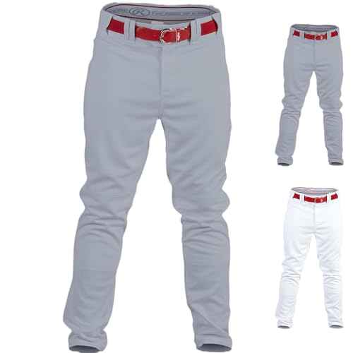 Rawlings PRO 150 Series Baseball Pant | Full Length Semi-Relaxed Fit | Adult Sizes | Piped Color Options
