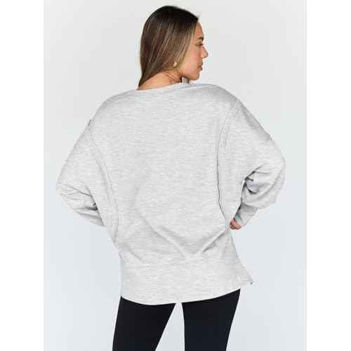 Trendy Queen Womens Oversized Sweatshirts Hoodies Crewneck Shirts Fall Outfits Teen Girls Y2k Winter Clothes