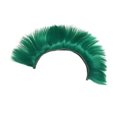 Helmet Wigs Hair Helmet Mohawk Helmet Decoration Hawk for Motorcycle