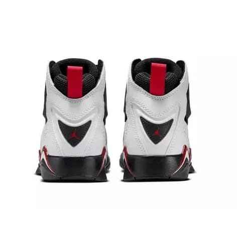 Jordan Toddler's True Flight White/Black-Varsity Red (343797 100) - 7