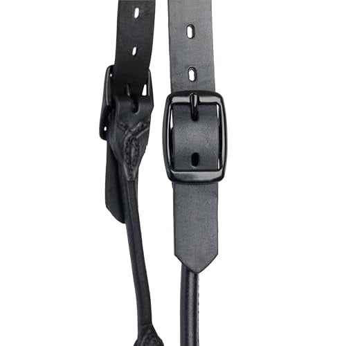 Weaver Leather Livestock Black Magic Show Halter , Medium