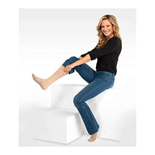 Juzo Basic 4411ag 20-30mmhg Thigh-High Closed Toe Compression Stocking