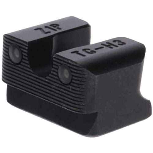 TRUGLO Tritium Pro Handgun Night Sights, Compatible with CZ Handguns Compact Gun Sights with Daylight White Dots, Night Tritium Dots & Focus Lock Front Ring