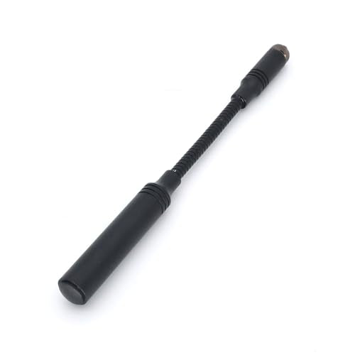 AT-23G SMA-F Dual Band VHF/UHF High Gain 136-174MHz 400-470MHz Ham Radio Antenna for Kenwood wouxun Baofeng UV-5R BF-888S Quansheng UV-K5 UV-K58 UV-K6 Handheld Two Way Radio