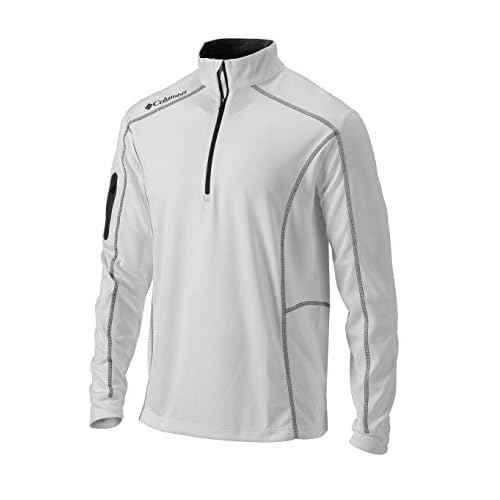 Columbia Men's OMNI WICK Shotgun 1/4 Zip Pullover Breathable Long Sleeve